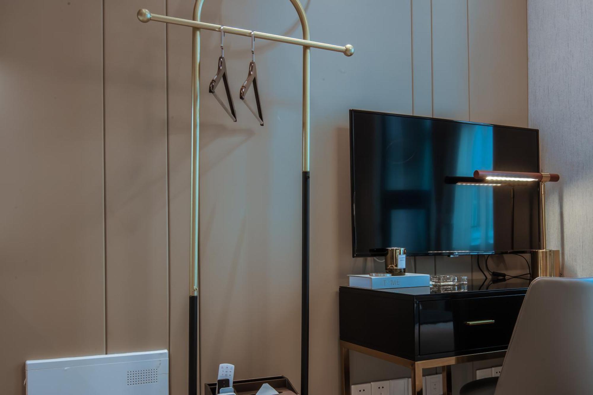 Boruisi Plaza Residence Apartment - Shenzhen Futian Convention & Exhibition Center מראה חיצוני תמונה