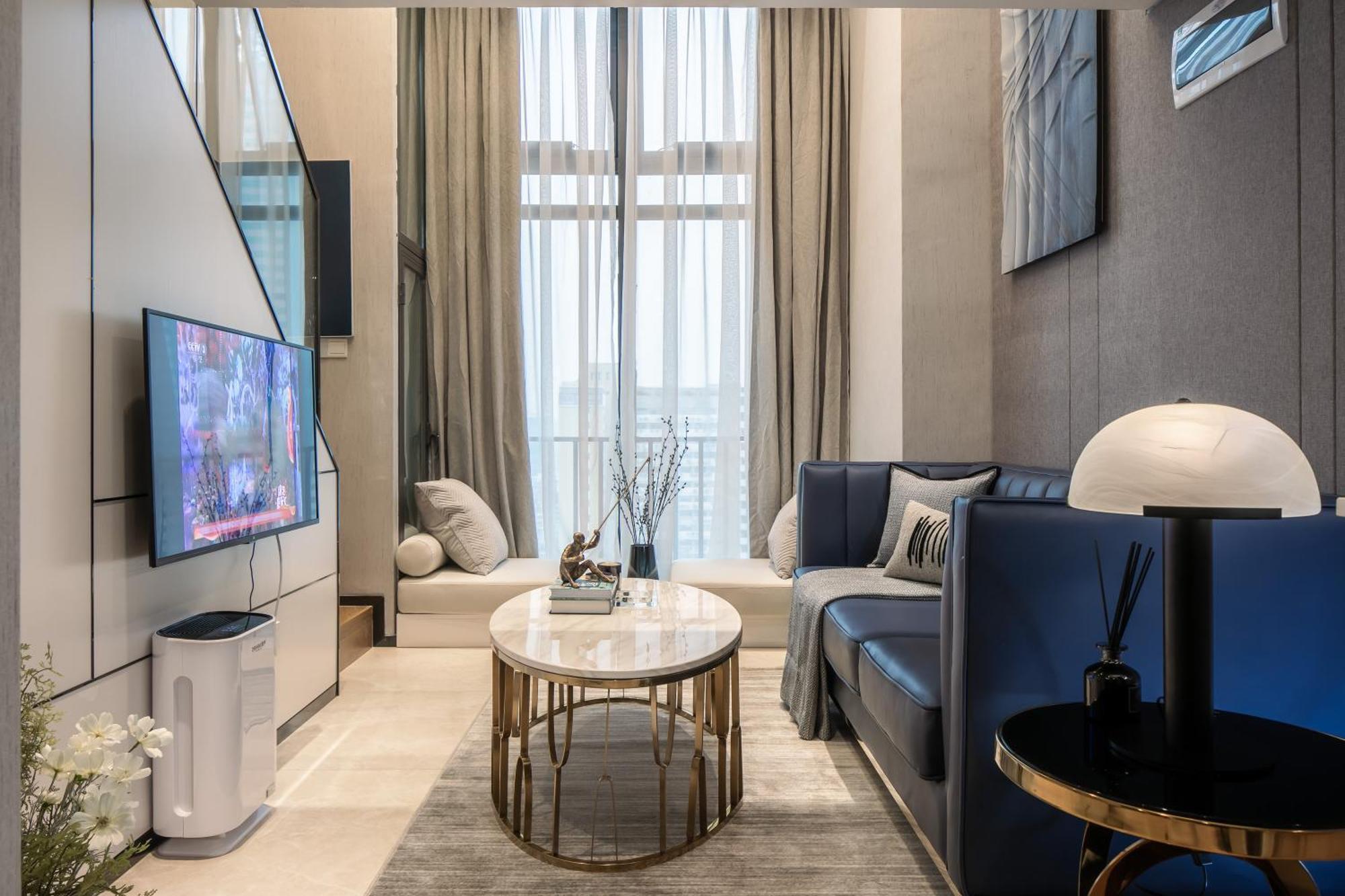 Boruisi Plaza Residence Apartment - Shenzhen Futian Convention & Exhibition Center מראה חיצוני תמונה